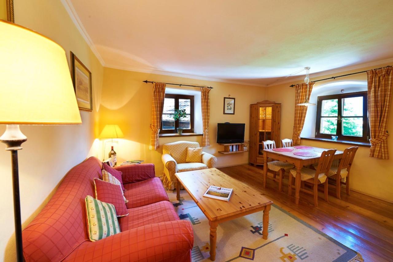 Ferienapartments Gutshof Brandis Lana Buitenkant foto